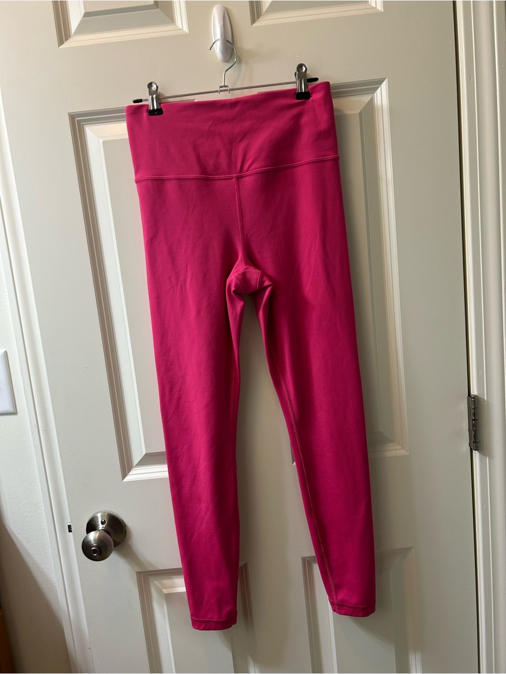 Athleta Bright Pink High-Rise Performance Leggings